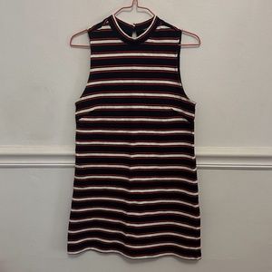 Forever 21 Red, White and Blue Striped Dress - Size Small
